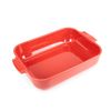 Plat à four rectangle rouge 32 cm - Visuel 0
